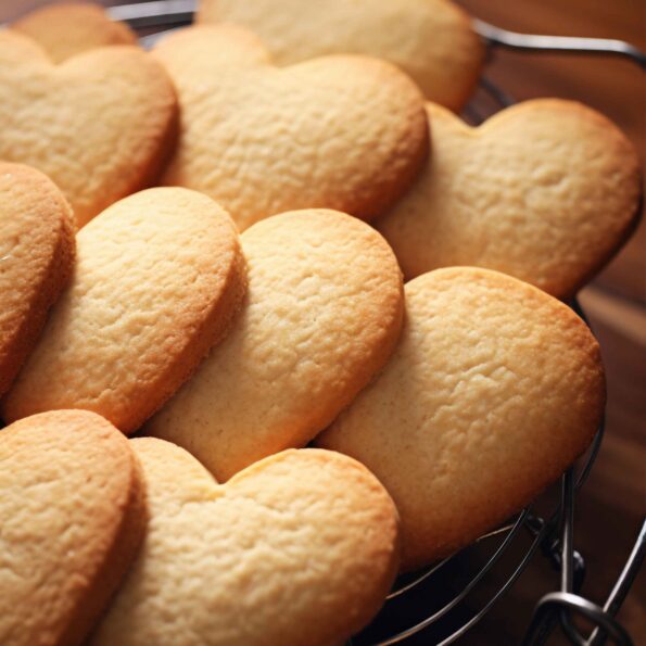 Easy Tea Time Butter Cookies.