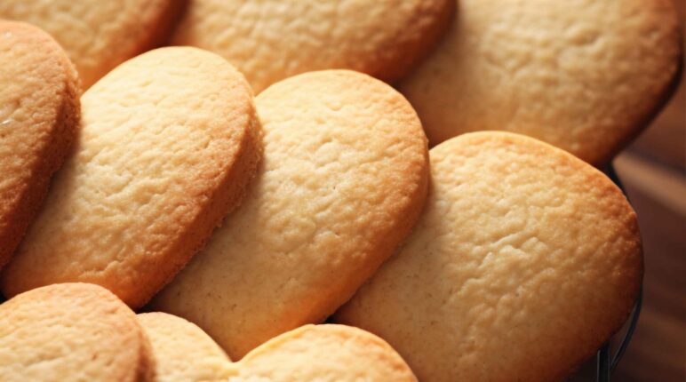 Easy Tea Time Butter Cookies.